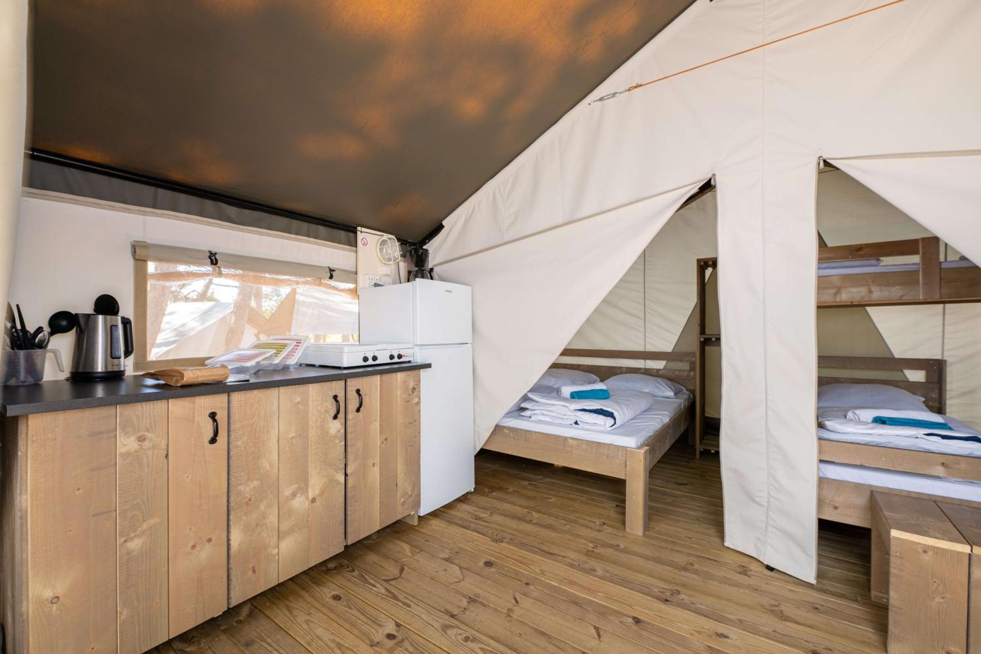 Easyatent Fkk Safari Tent Solaris Naturist - Clothes Free Porec Ruang foto